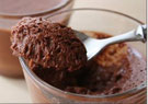 Recette mousse chocolat "feuille d'automne"