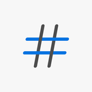 Use hashtags twitter label