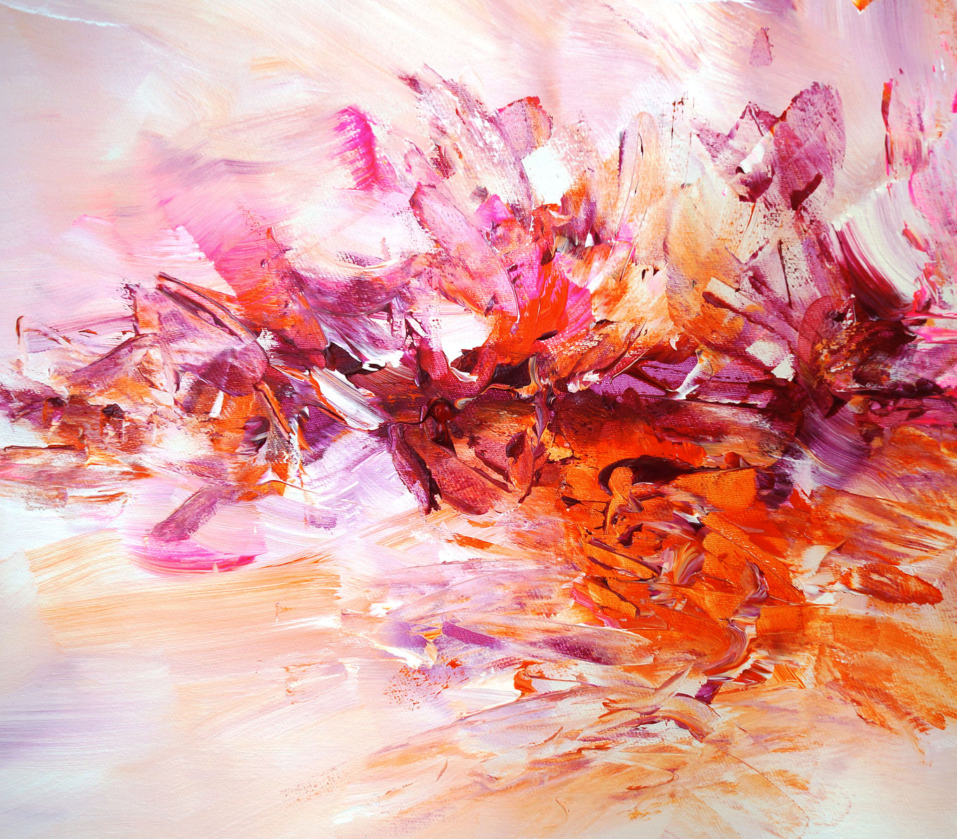 red artwork large abstract painting art for sale