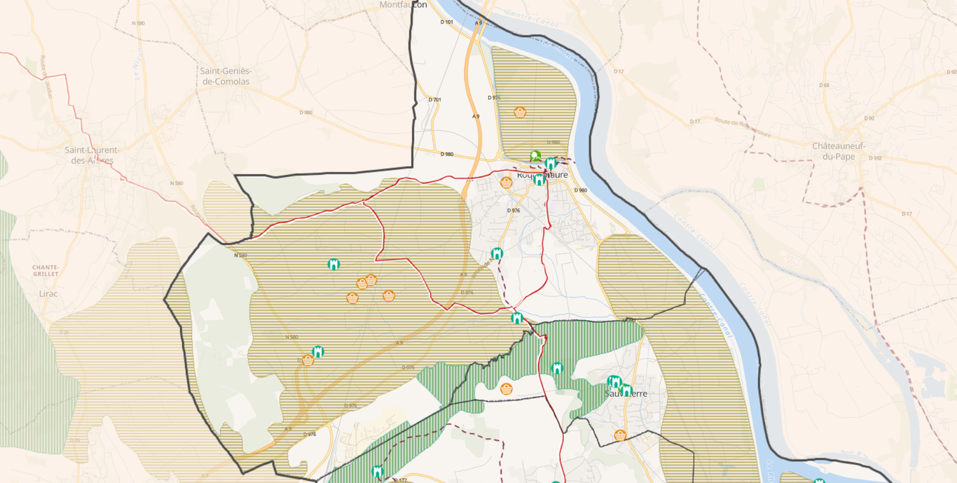Espaces remarquables Site de la Ville de Roquemaure