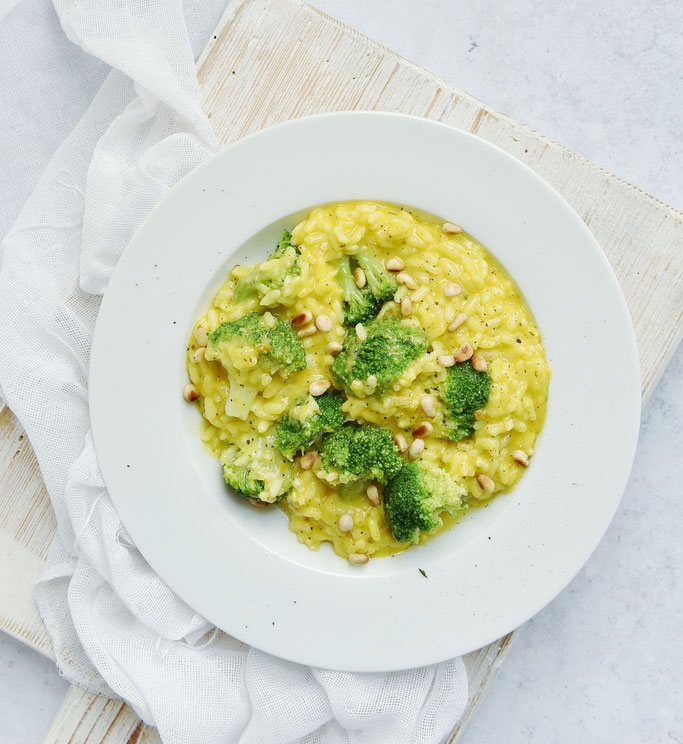 "BrokkoliCheddar" Risotto. Yummy! mix dich glücklich (ThermomixRezepte)