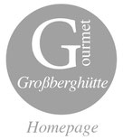 Logo von der Großberghütte im Altfasstal oberhalb von Meransen in Südtirol