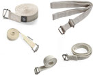 Double buckle belt_Toes Belt_Poona Strap_Hüft Gurt_Pelvis Gurt-Spezielle Yoga Iyengar Therapie Gurte