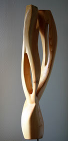 holzskulpturen, abstrakt, gunnar mozer