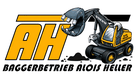 Logo Baggerbetrieb Alois Heller