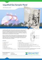 Mechatest LPG Sampling System Panel Station