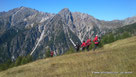 Abstieg vom Riebenkofel - Blick Richtung Lienzer Dolomiten