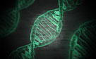 Gen-Spirale als Symbol für den Gen-Defekt als Ursache der Huntington-Krankheit