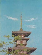 《空の塔　奈良薬師寺》（1955）