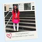 Katrin hat den Abschluss als Bachelor Medienwirtschaft in der Tasche. (2018)