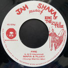 MAFIA & FLUXY  FIRE / DUB  Label: Jah Shaka (7")