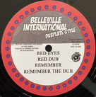 RAS MYKHA & MR ZEBRE  Red Eyes / Remember  Label: Belleville (10")