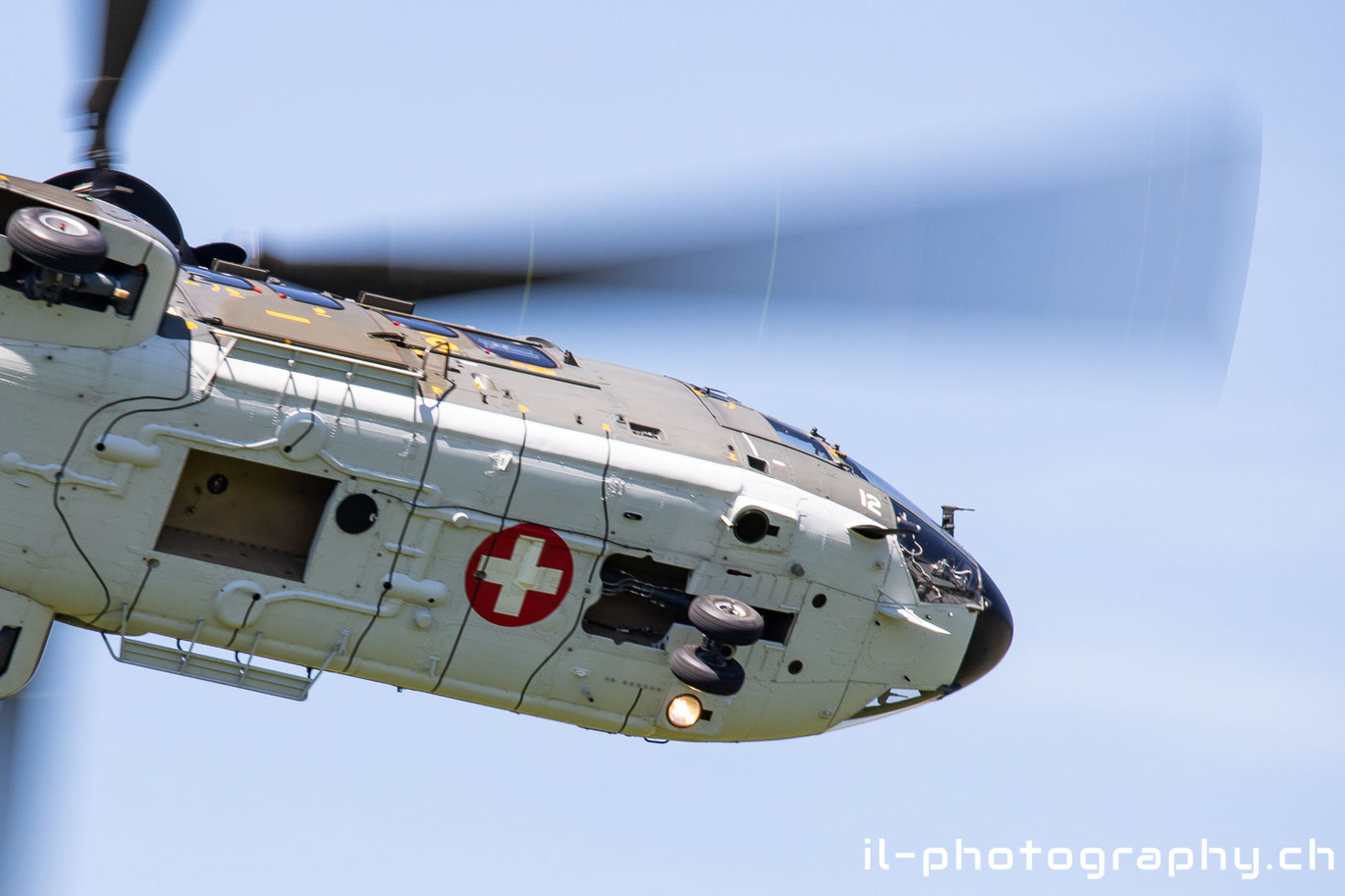 Unter anderem beim Display des Super Pumas der Schweizer Luftwaffe.