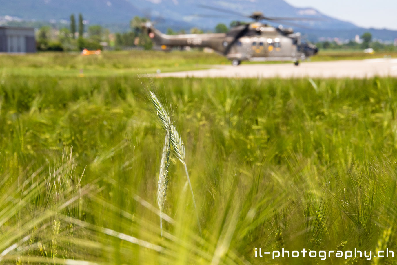 Unter anderem beim Display des Super Pumas der Schweizer Luftwaffe.