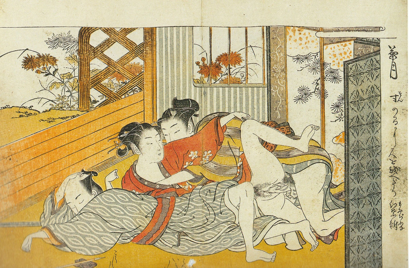 японская гравюра эротика фото 65