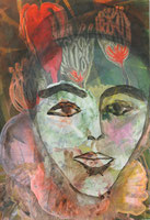 <Sehn, Gabriele, Kunst, Malerei, Zeichnungen, Installation, Collagen, Foto>