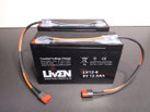  2 baterías LIVEN LV12-6 -  6V-12Ah AGM-STANDARD con conector T-DEAN