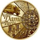 NOTRE-DAME DE PARIS 5000 EURO OR