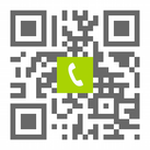 QR-Code mit Telefonnummer der Zahnarzpraxis Dr. Simon Müller MSc in Kastellaun: Einfach scannen und anrufen!
