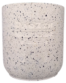 Bougie DaoZen Granite gris argent (scintille)