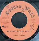TIMBO STEWART  Message To The World / Dub  Label: Coffee Walk (7")