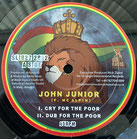 JOHN JUNIOR, ABA ARIGINAL  Cry For The Poor / Dub  Label: Sir Logie (10")