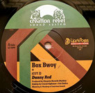 DANNY RED, ABA ARIGINALS  Box Bwoy / Dub  Label: Creation Rebel (10") 