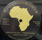 CYRENIUS BLACK, SANDEENO  Africa Is Calling / Heathens  Label: Jah Waggys (12")