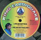 SYLFORD WALKER  Love and Happiness / Dub  Label: King Earthquake (12")