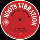 MORE RELATION  Jahoviah's Kingdom / Solve Them  Label: Roots Vibration (12")