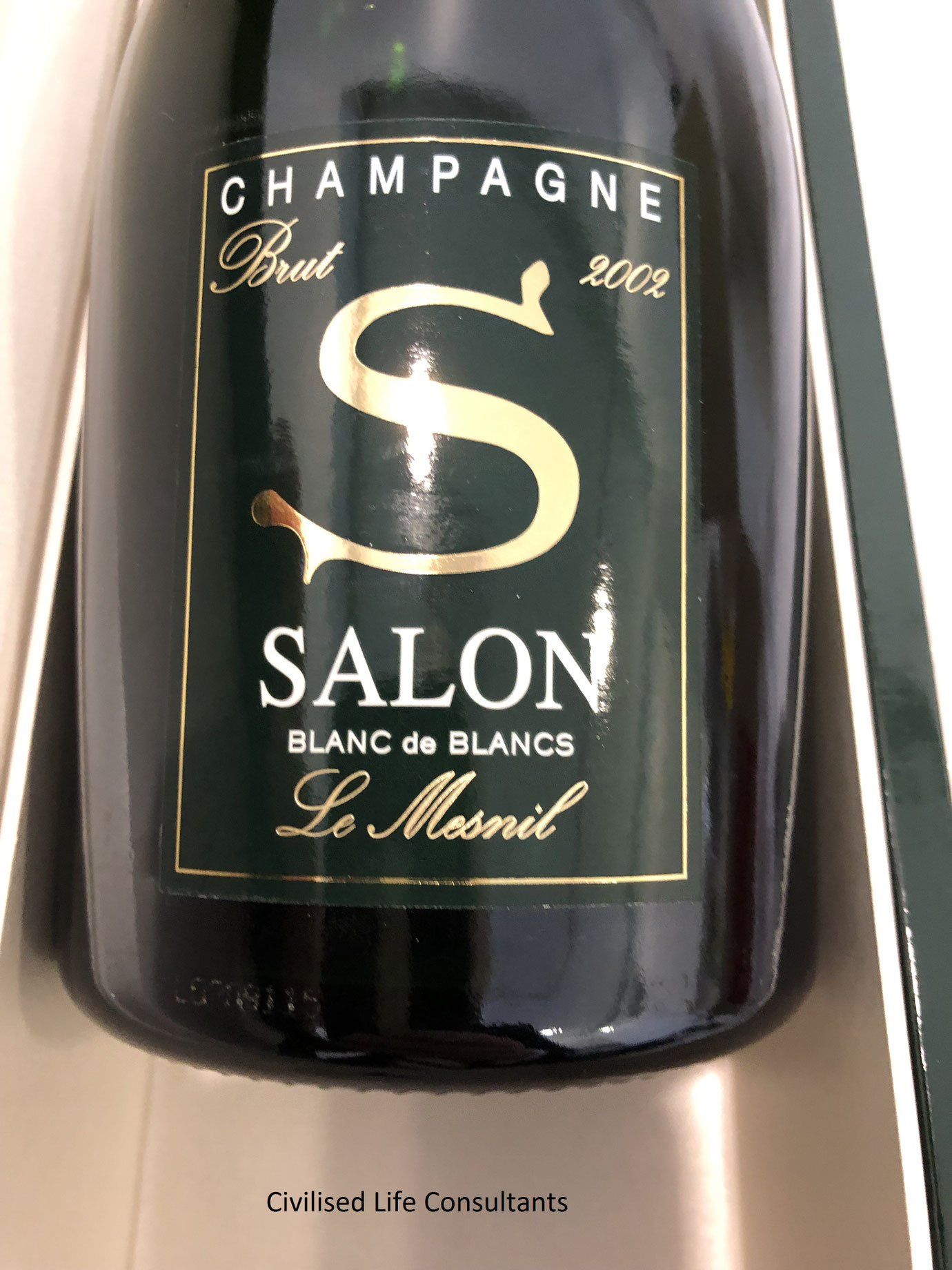 SALON CHAMPAGNE Cuvee 'S' Civilised Life Consultants