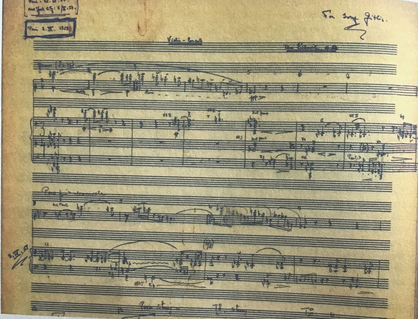 René Leibowitz Violinkonzert in einem Satz op. 50 (1959/1961