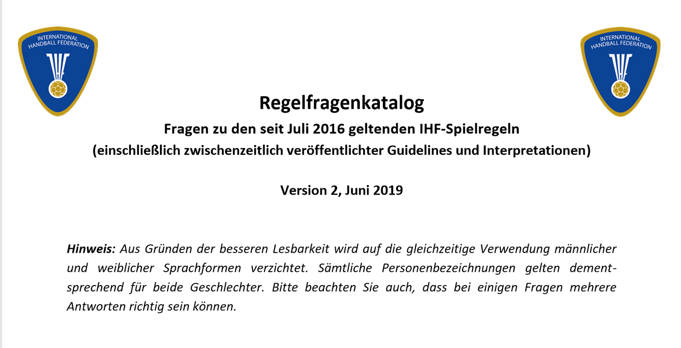 Wie die Regelfragen das Regelwerk "verändern" können