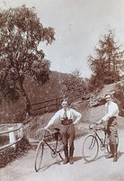 Kurt Beyer (rechts) in Zschopau