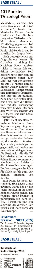 Bericht im Miesbacher Merkur am 22. Februar 2023 - Zum Vergrößern klicken