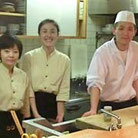 旬彩佳鈴　店主姉弟とスタッフ