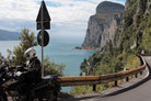 Blick auf den Gardasee von der Strada della Forra