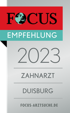 Focus Empfehlungssiegel Zahnarzt Duisburg