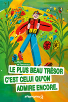 En randonnée, je ne ramasse rien dans la nature. 