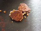 Truffe chocolat noir et praliné Lenôtre