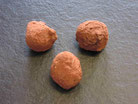 truffe chocolat noir et son coeur de feuilletine