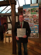 Heinz Bley nach der Übergabe Bild: crawinkler-runde.de