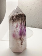 Rauchiger Amethyst Turm/Spitze aus Brasilien