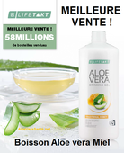 Aloe vera et miel boissons  LR Health and Beauty France - Aloé Vera Santé