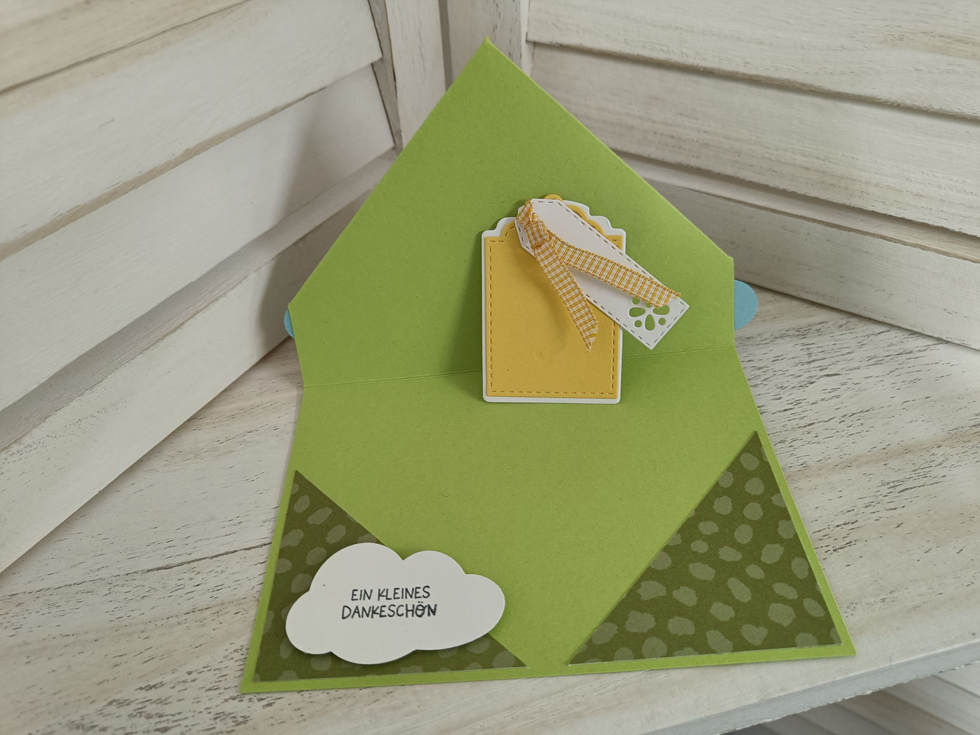 Triangle Pocket Card stempeldichbunt