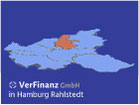 Grafik: Hamburg Kartendetail: Bezirk Hamburg-Nord - Versicherungen / Vorsorge / Finanzberatung - VerFinanz GmbH in Hamburg Rahlstedt