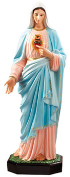 Immaculate Heart of Mary cm 110