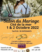 Salon du mariage de la Cité de la Mer à Cherbourg  1 et 2 Octobre 2022