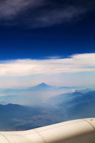 Fuji from the airplane