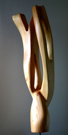 holzskulpturen, abstrakt, gunnar mozer